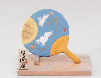 Fan-Shaped Okimono Rabbits_0