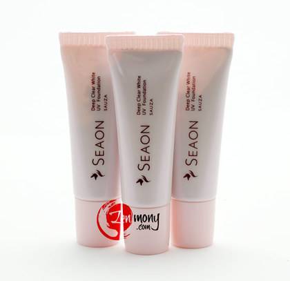 Seaon Deep Clear White UV Foundation (beige, SPF6) 10g  X 3_0