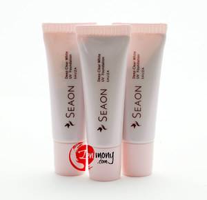 Seaon Deep Clear White UV Foundation (beige, SPF6) 10g  X 3