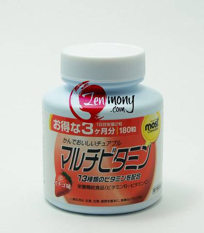 Orihiro мультивитамины жевательные (180 таблеток)