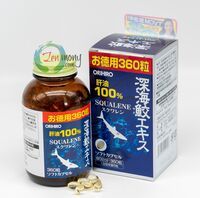 Orihiro Deep Sea Okinawa Shark 360 Soft Capsules Squalene_1